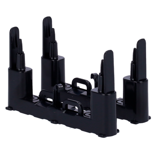 Support noir pour modules Fibra Pour le boîtier FIBRA-CASE-D430-W Compatible avec les dispositifs Fibra: LineProtect, LineSplit et MultiRelay 